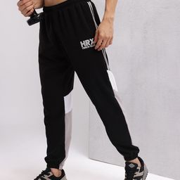 HRX by Hrithik Roshan Men Colourblocked Running Joggers-picture-18