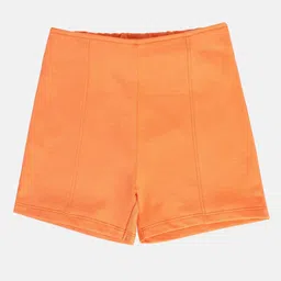 MINI KLUB Girls Mid-Rise Pure Cotton Shorts-picture-31