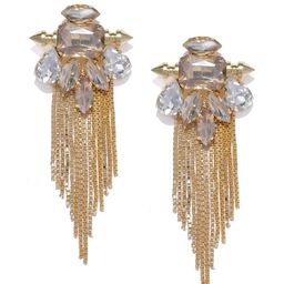 Zaveri Pearls Gold-Toned Quirky Drop Earrings-image-96