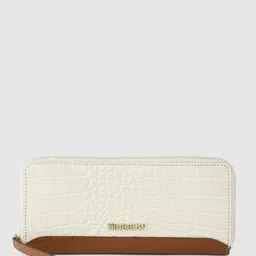 Hidesign Women Spruce Animal Textured Leather Zip Around Wallet-picture-20