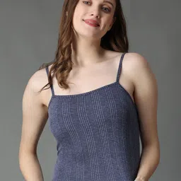 Wearslim Ribbed Woolen Sleeveless Thermal Top-picture-45