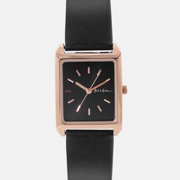 Mast & Harbour Unisex Brass Dial & Leather Straps Analogue Watch-16