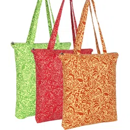 Anekaant Floral Printed Shopper Shoulder Bag-34