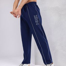 HRX by Hrithik Roshan Men Contrast Piping Training Track Pants-image-87