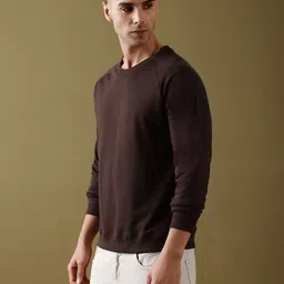 DILLINGER Men Solid Ultra Soft Drapey Cotton Raglan T-Shirt-image-96