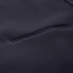 Manu Solid Mandarin Collar Asymmetric Placket Nehru Jacket image 4