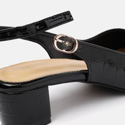 Marc Loire Textured Party Block Pumps image 2