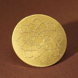 Mia by Tanishq 24KT Gold Lotus Gold Coin 0.5 GM-image-12