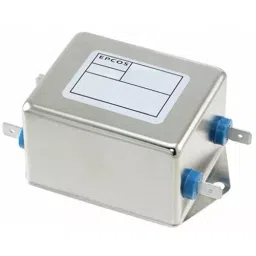 Epcos B84113H Series Chassis Mount EMC Filter 6 Amp Current Rating 1 Phase 250 V AC/DC 63 mm Length, B84113H0000M060-36