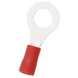 RS PRO Insulated Ring Terminal 6.4 mm Stud Size 0.5 mm² to 1.5 mm² Wire Size Red, 1788654-image-67