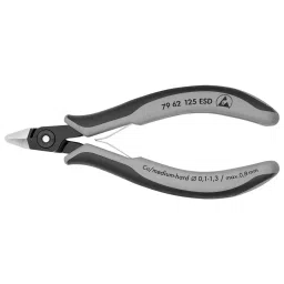KNIPEX Cutter, Side, Precision, Esd, 125mm, 79 62 125 ESD-image-94