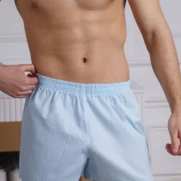 Bella Babe by SK Men Solid Relaxed Fit Cotton Shorts-picture-23