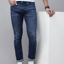 SPYKAR Men Skinny Fit Low-Rise Light Fade Stretchable Jeans-picture-49