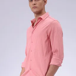 The Indian Garage Co Men Slim Fit Opaque Casual Shirt-image-47