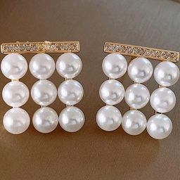 Anouk Women Square Studs Earrings-33