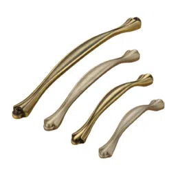 DECORE 340 96 mm Zinc Alloy Black Finish Cabinet Pull Handle-image-98