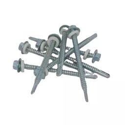 B K JAGAN & CO 12x45 mm Hex Head Self Drilling Tapping Screws Zinc Plated Carbon Screw (Pack 500 )-image-86