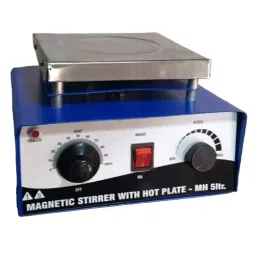 NS 5 L Capacity, 0-2200 RPM Magnetic Stirrer With Hot Plate for Laboratories-33