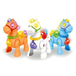 AKN TOYS Pony Horse Walking With Light & Sound Battery Operated Toy (Color May Vary)-15