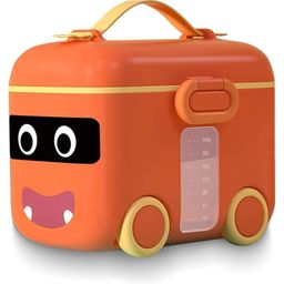 THE LITTLE LOOKERS Baby Milk Powder Dispenser, Kids Milk Powder Storage Container - 180g Orange-18
