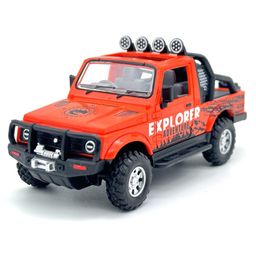 Centy Explorer Adventure Car Pull Back Toy - Orange-22