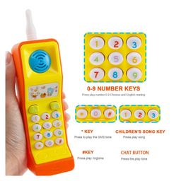 Crackles Light and Sound Cordless Musical Phone Toy for Kids, Multicolor-image-73