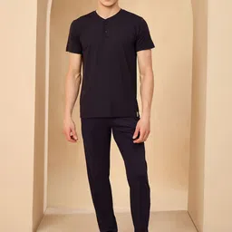 Sweet Dreams Men Short Sleeve Night suit-picture-2