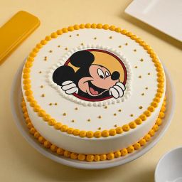 Vibrant Minnie Mouse Cake-image-23