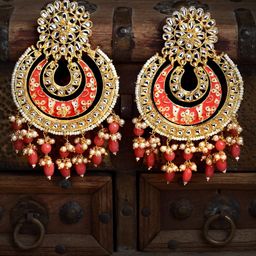 Anouk Contemporary Drop Earrings-11