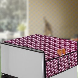 The Furnishing Tree Violet Printed Refrigerator Cover-image-17