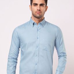 John Philips Men Slim Fit Opaque Casual Shirt-image-53
