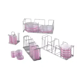 AS ONE Petri Dish Rack, 3-1467-01-15