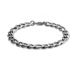 LITCHI Men Stainless Steel Link Bracelet-image-91