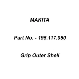 Makita Grip Outer Shell Suitable For EA4301, Part No 195.117.050-picture-35