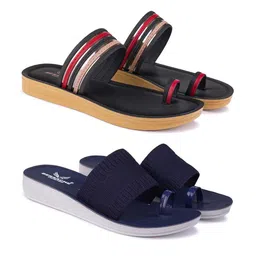 BERSACHE Set of 2 Women Soft Classic Sandal-image-99