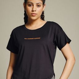 MKH Women Typography Printed Dri-FIT T-shirt-picture-31
