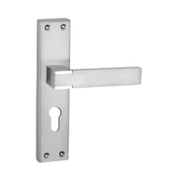 Harrison Rover DH-189 70 mm White Metal and Mild Steel SN/CP Finish Mortise Lock and Handle Complete Pack-picture-36