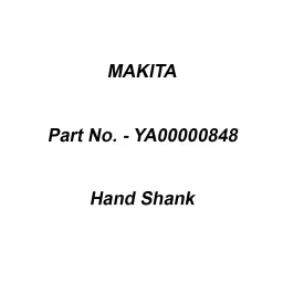 Makita Hand Shank Suitable For ELM3720, Part No YA00000848-32