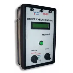 Metravi Digital Motor Checker LCD Display Black & White, MC-22D-21