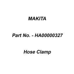 Makita Hose Clamp W10 Size M38 Suitable For VR001C, Part No HA00000327-picture-27