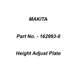 Makita Height Adjust Plate Suitable For LM002J, Part No 162993-0-picture-31