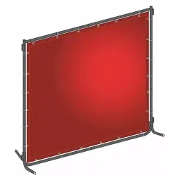 Westward J4042 Welding Screen 6 ft Width 6 ft Height 0.014 inch Red, 22RN72-image-22
