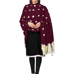 Vicharan Polka Dots Printed Cotton Dupatta-22