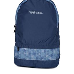 THe VerTicaL Unisex Blue Laptop Backpack-44