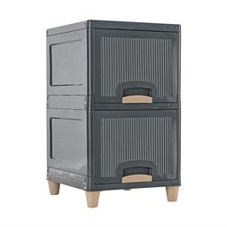 Kuber Industries Grey & Cream-Coloured Multi-Utility Organisers image 3