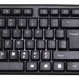Zebion K500 Black Wired USB Keyboard with 102 Keys-9