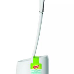 3M Scotch-Brite White Grey Toilet Brush with Holder 80gm-image-69