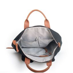 Oblique Men Backpack with Compression Straps image 5