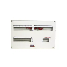 Selvo 12 Way 3 Phase Neutral (TPN) Double Door Distribution Board (with Door Earthing) GSELTPN11042 image 2