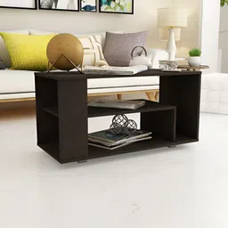 SIVOM Brown Engineered Wood Coffee Table-30